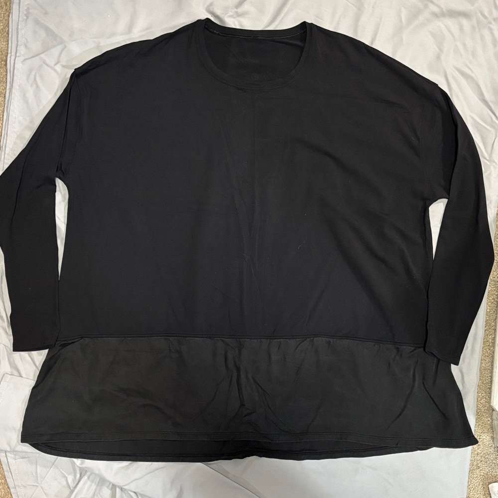 lululemon athletica Black Long Sleeve Top